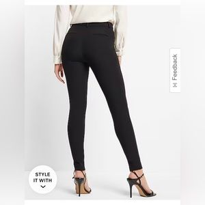 Express Skinny High Rise Pant